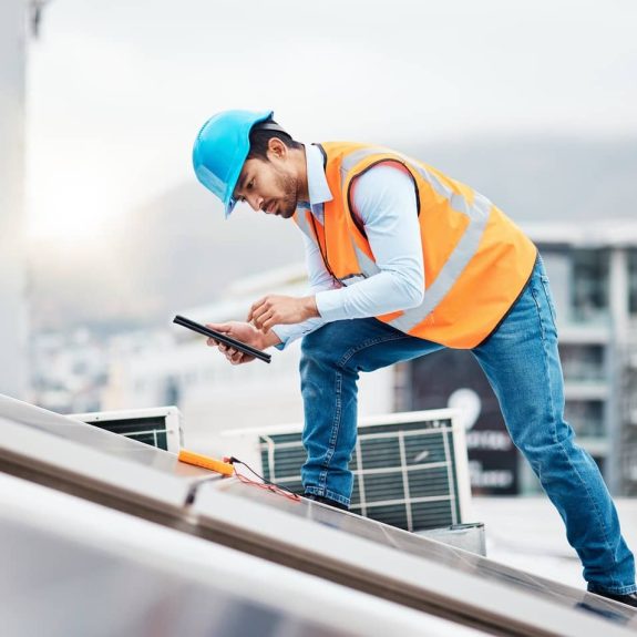 solar-panel-tablet-and-engineering-with-man-on-ro-2023-11-27-05-30-21-utc